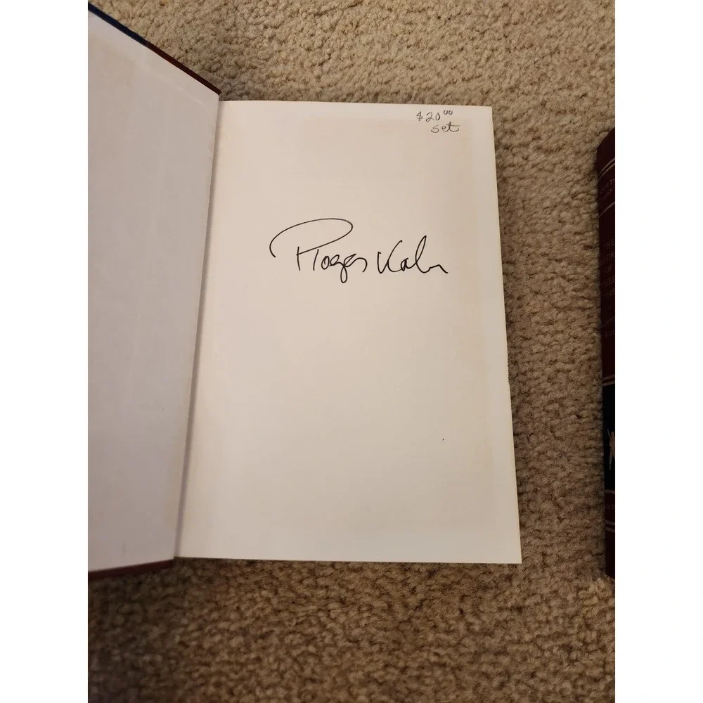 Roger Kahn, The Boys of Summer, Holtzman Press,‎ Sports Classics, Signed